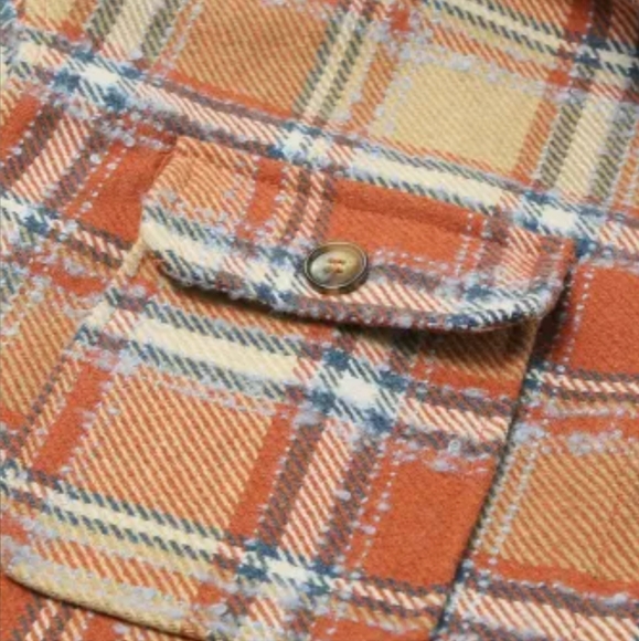 Last one New Oversized plaid shacket - Picture 10 of 15